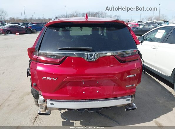 2HKRW2H90NH640241 2022 HONDA CR-V Красный 