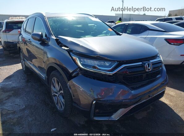 2HKRW2H9XMH600425 2021 HONDA CR-V Серый Передняя правая четверть