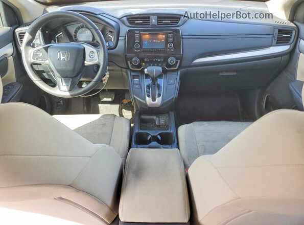 2HKRW5H30KH413642 2019 HONDA CR-V Белый Вид панели приборов