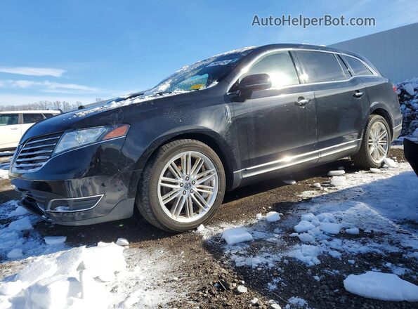 2LMHJ5AT1KBL01593 2019 LINCOLN MKT Черный Передняя левая четверть
