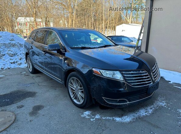 2LMHJ5AT5KBL03699 2019 LINCOLN MKT Черный Передняя левая четверть