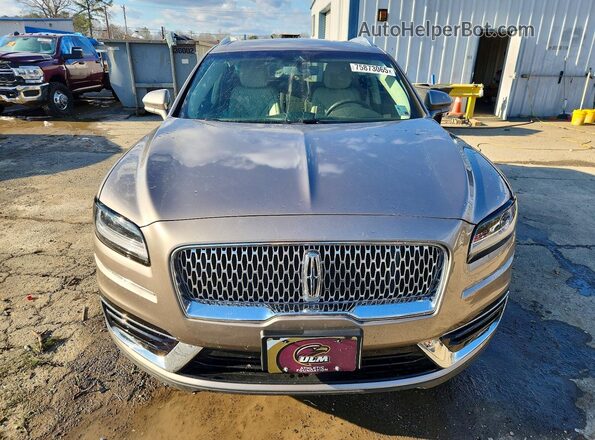 2LMPJ6J93LBL29290 2020 LINCOLN NAUTILUS Желто-коричневый Вид спереди