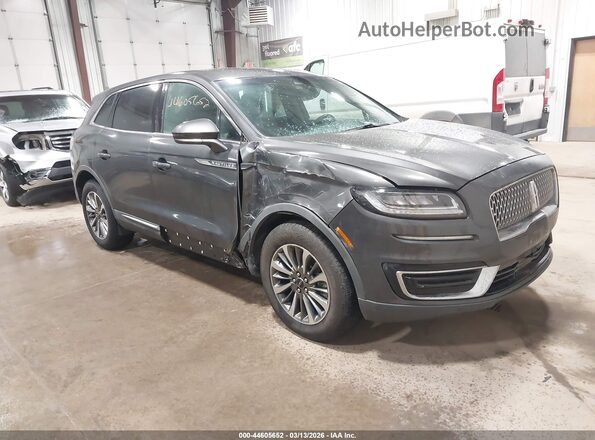 2LMPJ6J97LBL20463 2020 LINCOLN NAUTILUS Серый Передняя правая четверть