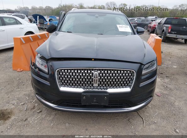 2LMPJ6J99NBL17468 2022 LINCOLN NAUTILUS Blue Instrument cluster view