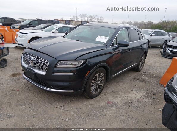 2LMPJ6J99NBL17468 2022 LINCOLN NAUTILUS Blue Front left