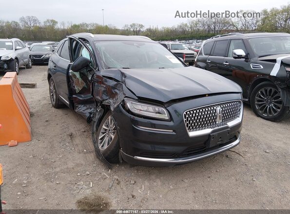 2LMPJ6J99NBL17468 2022 LINCOLN NAUTILUS Blue Front right