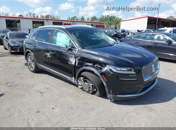 2LMPJ6J99NBL21505 2022 LINCOLN NAUTILUS Черный Передняя правая четверть