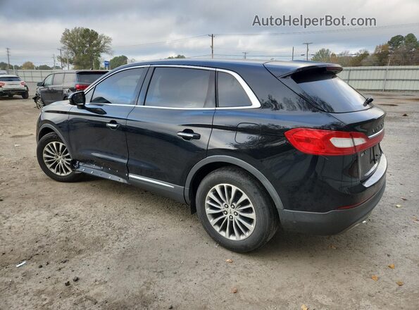 2LMPJ6JR1HBL21857 2017 LINCOLN MKX Черный Задняя левая четверть