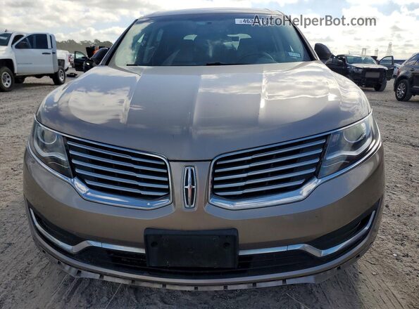 2LMPJ6JR1JBL40964 2018 LINCOLN MKX Золотой Вид спереди