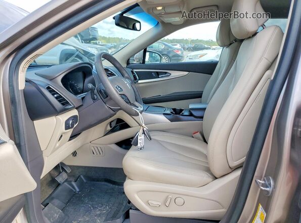 2LMPJ6JR1JBL40964 2018 LINCOLN MKX Золотой Вид салона спереди