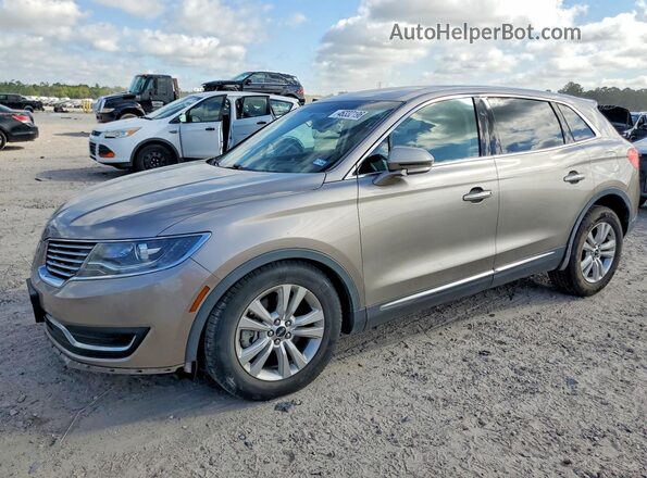 2LMPJ6JR1JBL40964 2018 LINCOLN MKX Золотой Передняя левая четверть