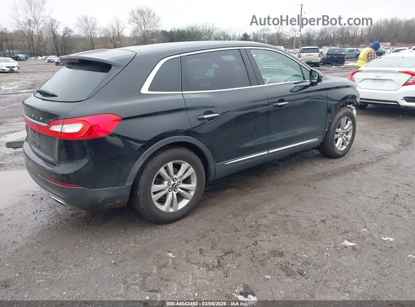 2LMPJ6JR2JBL34591 2018 LINCOLN MKX Black Tył prawy