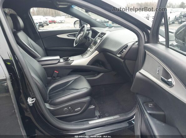 2LMPJ6JR2JBL34591 2018 LINCOLN MKX Black Widok wnętrza z przodu