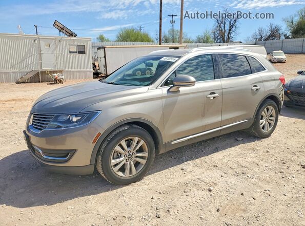 2LMPJ6JR3HBL11041 2017 LINCOLN MKX Серый Передняя левая четверть