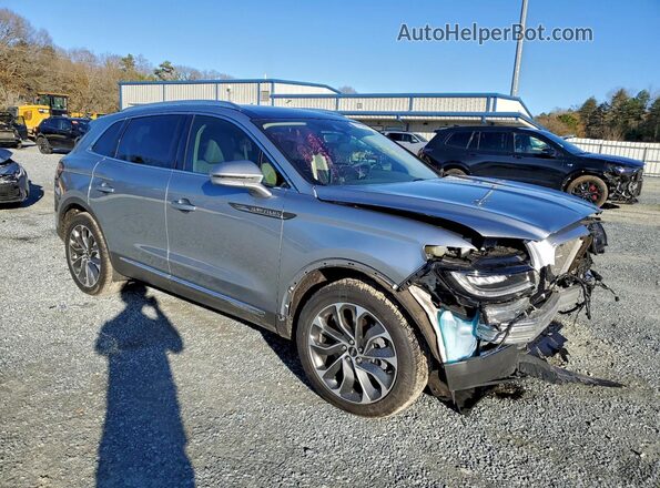 2LMPJ6K90NBL21178 2022 LINCOLN NAUTILUS Silver Przód prawy