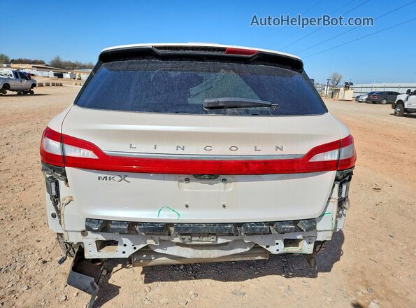 2LMPJ6KR3HBL24435 2017 LINCOLN MKX Белый Вид сзади