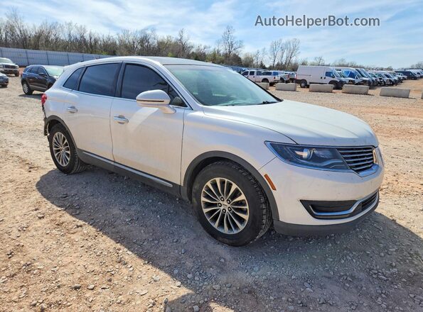 2LMPJ6KR3HBL24435 2017 LINCOLN MKX Белый Передняя правая четверть