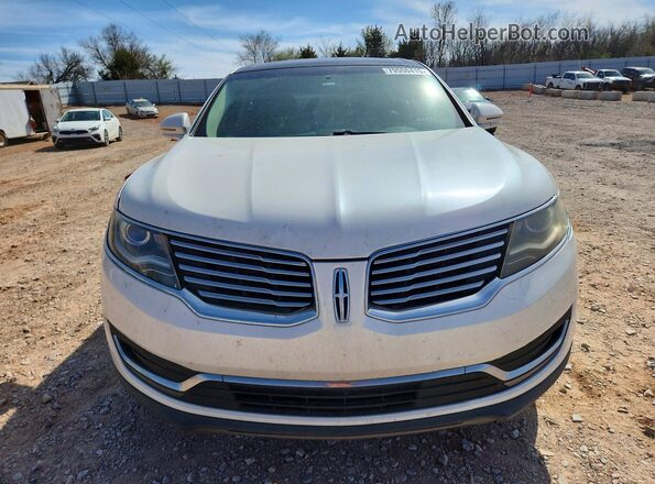 2LMPJ6KR3HBL24435 2017 LINCOLN MKX Белый Вид спереди