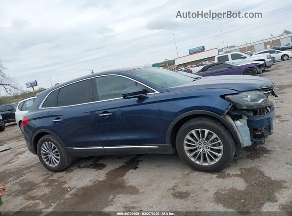 2LMPJ6KRXHBL20172 2017 LINCOLN MKX Blue Vista interior de 360 grados