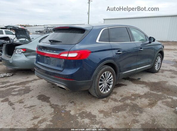 2LMPJ6KRXHBL20172 2017 LINCOLN MKX Blue Trasero derecho