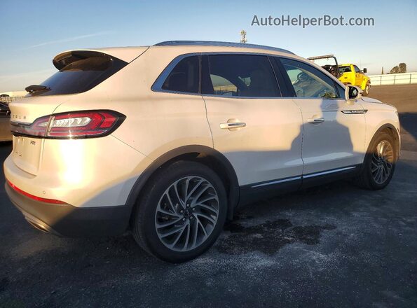 2LMPJ6L95KBL62335 2019 LINCOLN NAUTILUS Белый Задняя правая четверть