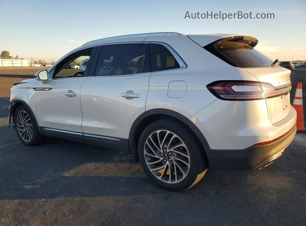 2LMPJ6L95KBL62335 2019 LINCOLN NAUTILUS Белый Задняя левая четверть