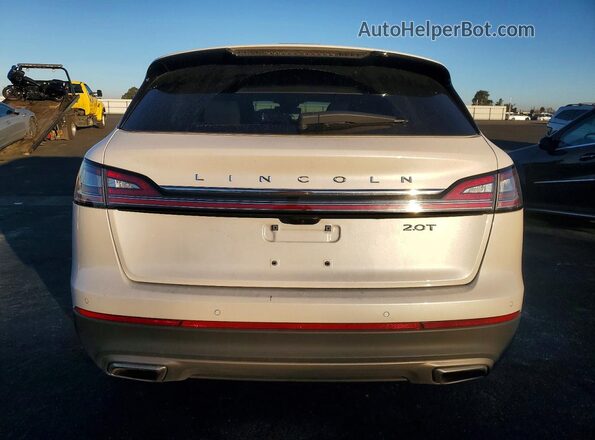 2LMPJ6L95KBL62335 2019 LINCOLN NAUTILUS Белый Вид сзади