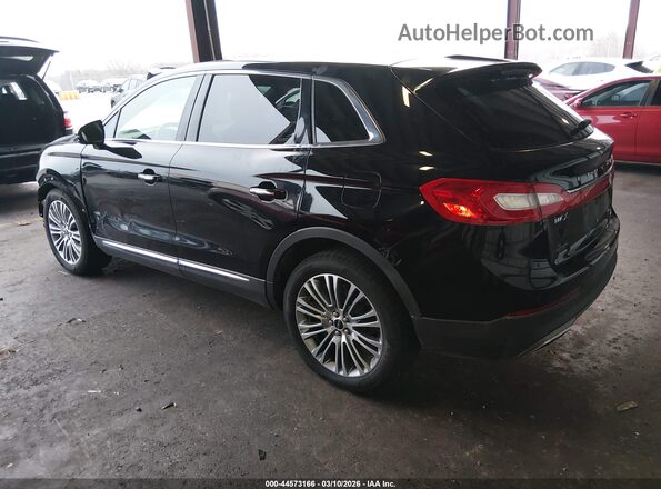 2LMPJ6LR2JBL50318 2018 LINCOLN MKX Black უკანა მარცხენა