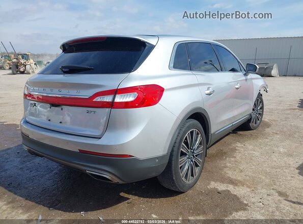 2LMPJ7JP3HBL16762 2017 LINCOLN MKX Серый Задняя правая четверть