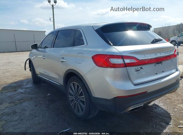 2LMPJ7JP3HBL16762 2017 LINCOLN MKX Серый Задняя левая четверть