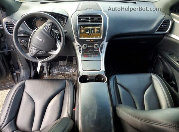 2LMPJ8JR6JBL41300 2018 LINCOLN MKX Угольный Вид панели приборов