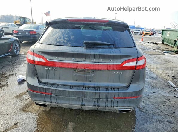 2LMPJ8JR6JBL41300 2018 LINCOLN MKX Угольный Вид сзади