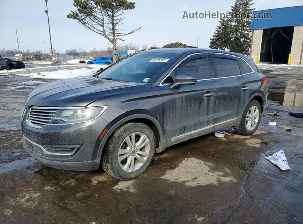 2LMPJ8JR6JBL41300 2018 LINCOLN MKX Угольный Передняя левая четверть