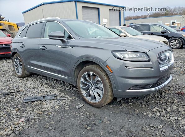 2LMPJ8K94NBL25231 2022 LINCOLN NAUTILUS Серебряный Передняя правая четверть