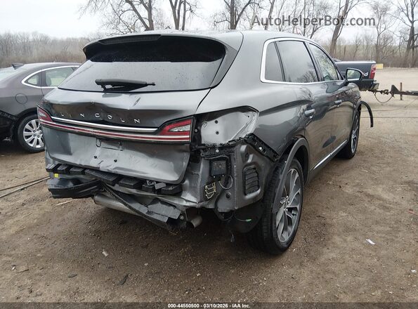 2LMPJ8K97PBL20592 2023 LINCOLN NAUTILUS Серый Задняя правая четверть