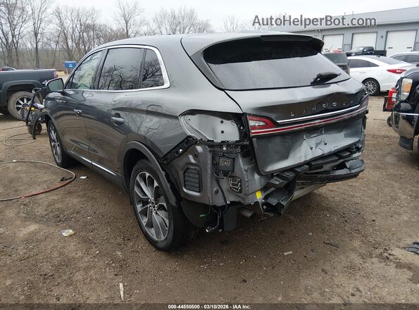 2LMPJ8K97PBL20592 2023 LINCOLN NAUTILUS Серый Задняя левая четверть