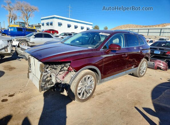 2LMPJ8KP4PBL22685 2023 LINCOLN NAUTILUS Burgundy Front left