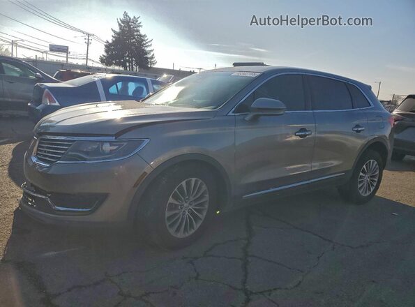 2LMPJ8KR0HBL28664 2017 LINCOLN MKX Серый Передняя левая четверть