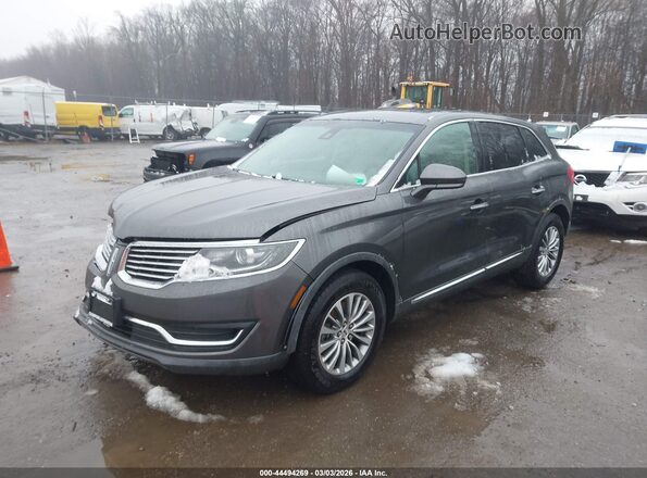 2LMPJ8KR0HBL52611 2017 LINCOLN MKX Серый Передняя левая четверть