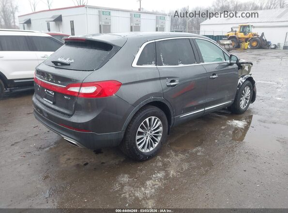 2LMPJ8KR0HBL52611 2017 LINCOLN MKX Серый Задняя правая четверть