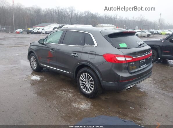2LMPJ8KR0HBL52611 2017 LINCOLN MKX Серый Задняя левая четверть