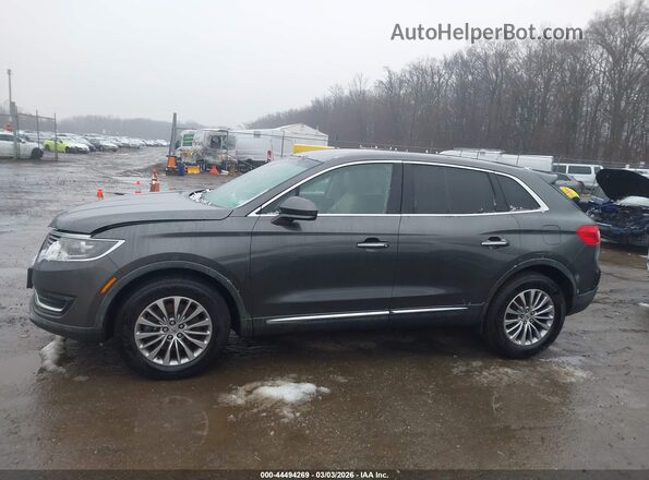 2LMPJ8KR0HBL52611 2017 LINCOLN MKX Серый Панорамный вид салона 360°
