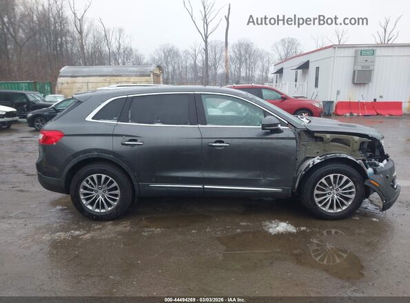 2LMPJ8KR0HBL52611 2017 LINCOLN MKX Серый Вид задней части салона