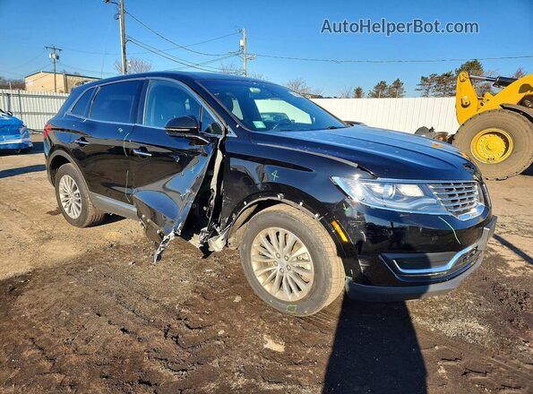 2LMPJ8KR3JBL11511 2018 LINCOLN MKX Black Przód prawy