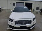 2019 Lincoln Nautilus Reserve White vin: 2LMPJ8L90KBL16732
