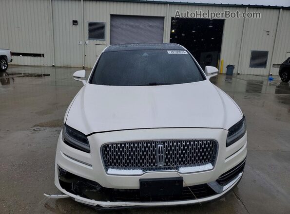 2LMPJ8L90KBL16732 2019 LINCOLN NAUTILUS White Widok z przodu