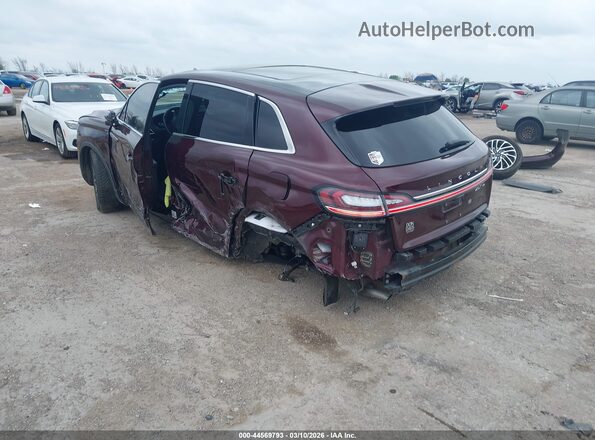2LMPJ8L99KBL32797 2019 LINCOLN NAUTILUS Темно-бордовый Задняя левая четверть