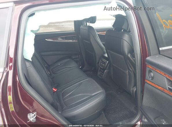 2LMPJ8L99KBL32797 2019 LINCOLN NAUTILUS Темно-бордовый Вид наклейки с VIN-кодом