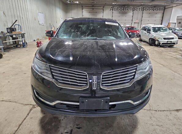 2LMPJ8LP2HBL52963 2017 LINCOLN MKX Черный Вид спереди