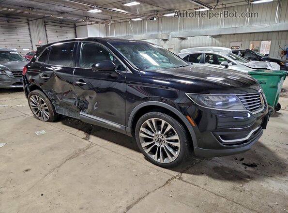 2LMPJ8LP2HBL52963 2017 LINCOLN MKX Черный Передняя правая четверть